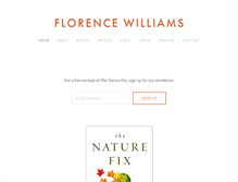 Tablet Screenshot of florencewilliams.com